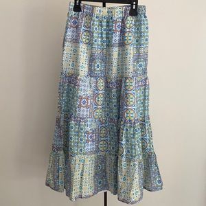 PRIMARK Printed Long Skirt NWT